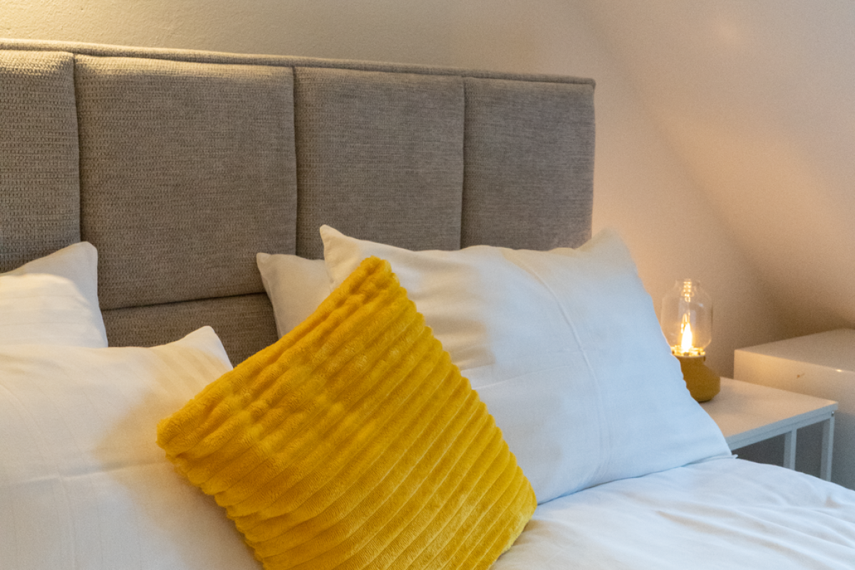 Apartament cu 2 dormitoare la mansardă și terasă-1